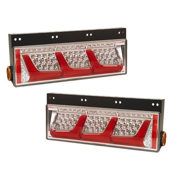 KOITO 大・中型トラック用オールLED リアコンビネーションランプ 3連タイプ （左右セット）/...