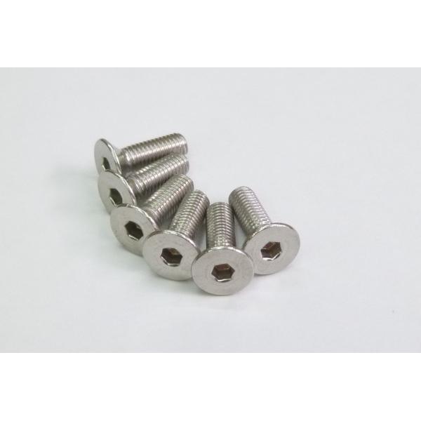 ステンレス ステアリング取付けボルト（皿ビス）6本セット(M5ｘ16) MOMO/モモ等