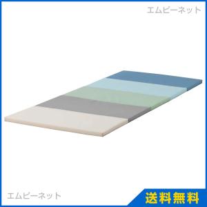 IKEA イケア 折りたたみ式ジムマット ブルー PLUFSIG ペルフスィッグ