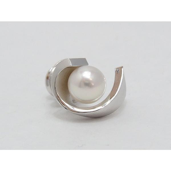 アコヤ真珠ピンブローチ（タイタック兼用）　y-b-132