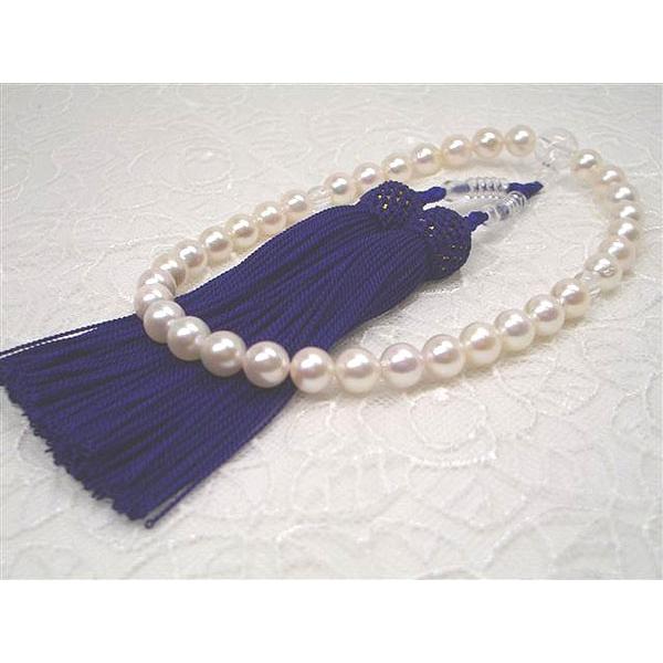 アコヤ真珠念珠（西陣織ケース付き）