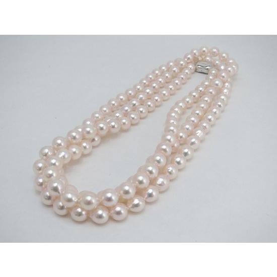 アコヤ真珠 ロングネックレス