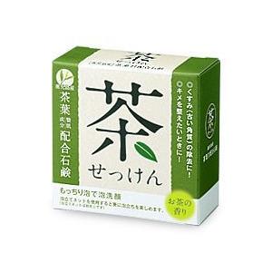 クロバーコーポレーション 茶葉配合石鹸　80g｜mprice-shop