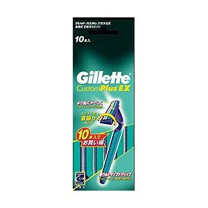 Ｐ＆Ｇ ジレット ジレット　カスタムプラスＥＸ　首振式　１０本入　ＣＰＸ−Ｐ１０ ◆お取り寄せ商品