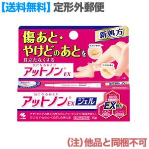 第2類医薬品 定形外郵便☆送料無料 小林製薬 アットノンEX ジェル 15g (他品 同梱不可)