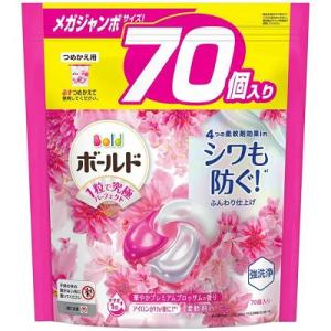 P＆G ボールドジェルボール4D 華やかプレミアムブロッサムの香り 詰替用 メガジャンボサイズ 70個｜mprice-shop