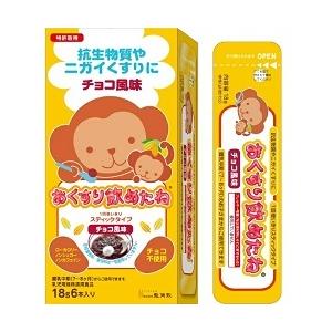 龍角散 おくすり飲めたね スティックタイプ チョコ風味 18g×6本入 ※お取り寄せ商品｜mprice-shop