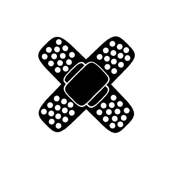 J. 57 絆創膏ステッカー2　ステッカー