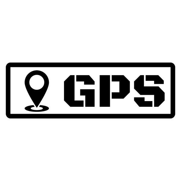 S. 08 GPSステッカー　Mサイズ　カッティングステッカー
