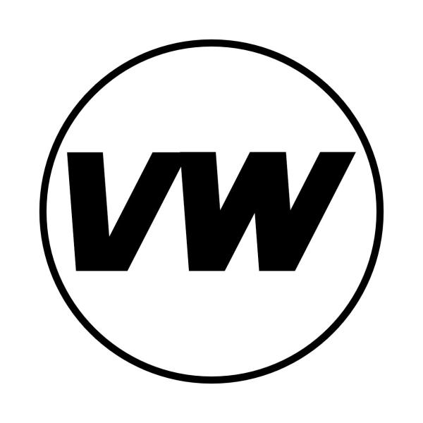 S. 176 レトロ調VW（フォルクスワーゲン　Mサイズ　カッティングステッカー