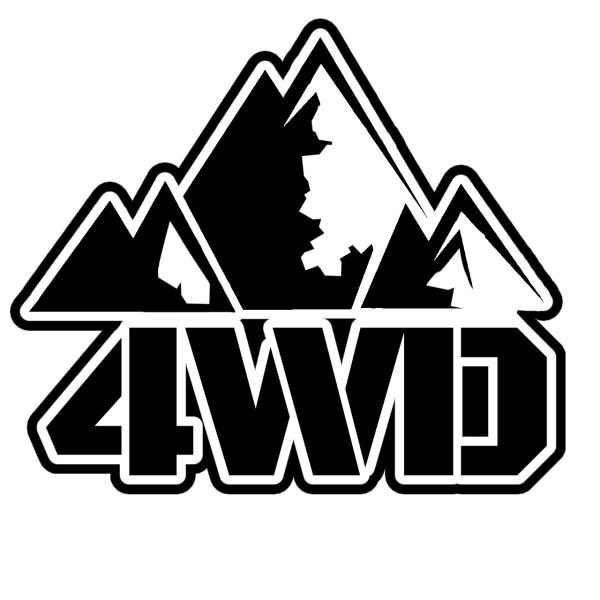 S. 69 4WDステッカー　Lサイズ　カッティングステッカー