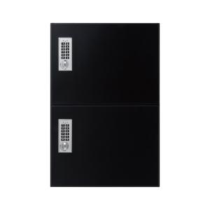 SK-CBX-M02-BL宅配ボックス テンキー式・壁付・据置兼用 ブラック 神栄ホームクリエイト｜mproshop