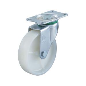 ナイロン車 ジョー・プリンス竹下 プレート式自在車 1個 PC-85-50-N