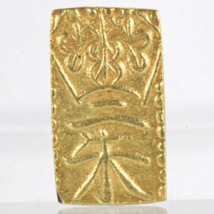 日本 万延二朱判金 極美品 古銭 コイン