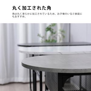 【単品】ダイニングテーブル 半円 2人用 壁付...の詳細画像4