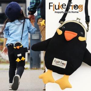 マルチケース ポーチ がま口 鳥 トリ ショルダーストラップ 取り外し可能 スマホポーチ  メンズ Fluke Frog フロックフロッグ (メール便50)｜mr-lunberjack