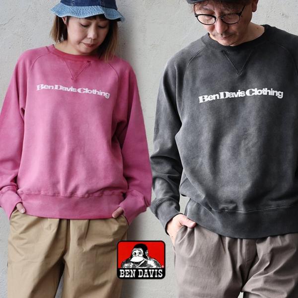 BEN DAVIS ベンデイビス トレーナー 長袖 メンズ  クルーネック 70’s ヴィンテージ ...