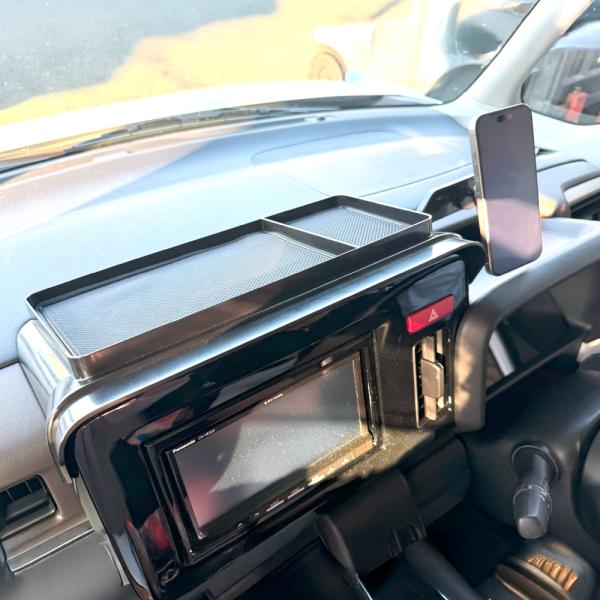 新型 スペーシア カスタム MK94S MK54S ダッシュボードトレイ トレー ナビバイザー スマ...