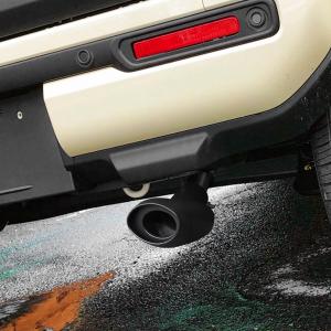 ハスラー MR52S MR92S マフラーカッター 大口径 オーバル シングル