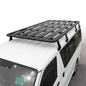 プロ用 200系 ハイエース アルミ ルーフキャリア ルーフラック 3.2m