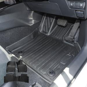 新型 プリウス PHEV 60系 3D フロアマット 1列目 2列目 セット アルミ