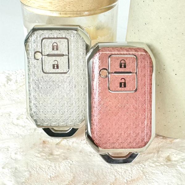 スズキ(マツダ) スマートキーケース スマートキーカバー TPU素材 携帯リモコン スマピタくん 車...