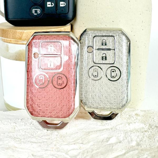 スズキ(マツダ) スマートキーケース スマートキーカバー TPU素材 携帯リモコン スマピタくん 車...