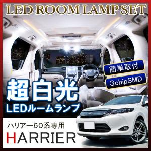 ハリアー 60系 前期 LED ルームランプ セット 72灯 ホワイト｜mr-store