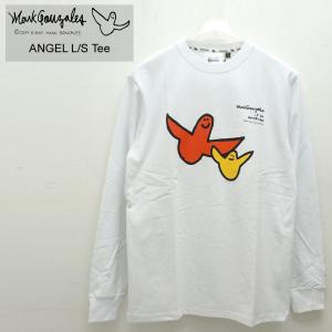 マークゴンザレス MARK GONZALES ロンT Tシャツ ANGEL L/S Tee 長袖 ホワイト 白 WHITE  2G7-4312｜mr-vibes