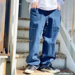 グラミチ GRAMICCI デニムパンツ グラミチパンツ ROCK SLIDE DENIM PANT ミッドインディゴ MID INDIGO G3SM-P073｜mr-vibes