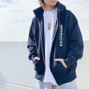 VANSON（バンソン） ジップパーカー BONE ZIP UP HOODIE フーディー