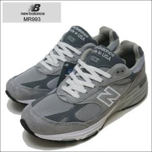 NEW BALANCE ニューバランス MR993GL MADE IN USA 廃番モデル スニーカー グレー GREY 灰色 (Dワイズ)｜mr-vibes