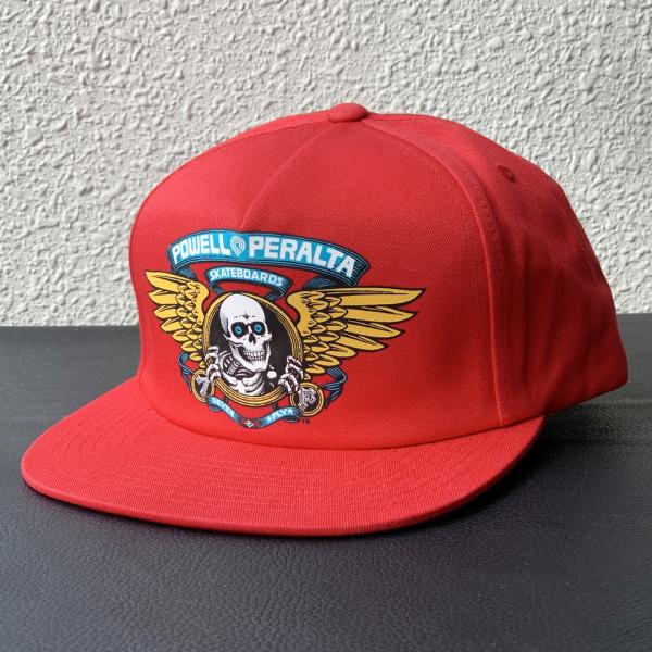 パウエルペラルタ POWELL PERALTA スナップバック WINGED RIPPER SNAP...