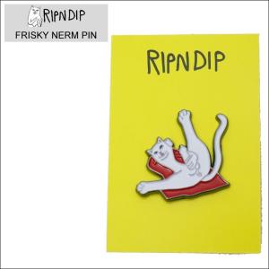 RIPNDIP リップンディップ 日本未発売ピンバッジ FRISKY NERM PIN ピン｜mr-vibes