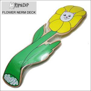 RIPNDIP リップンディップ 日本未発売スケートデッキ FLOWER NERM DECK デッキ 買い付け｜mr-vibes