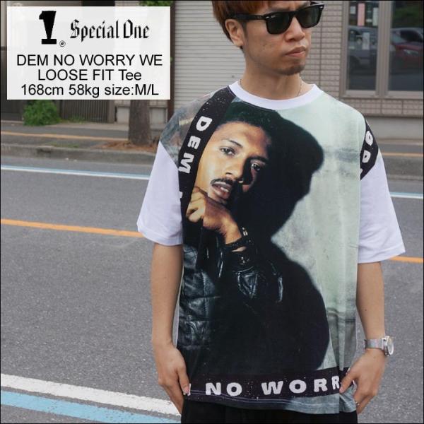 SPECIAL ONE スペシャルワン Tシャツ DEM NO WORRY LOOSE FIT Te...