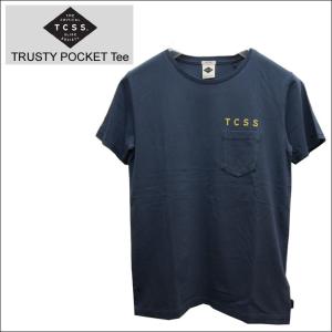 TCSS ティーシーエスエス ポケットTシャツ TRUSTY S/S POCKET Tee ネイビー 紺 NAVY TE1849｜mr-vibes