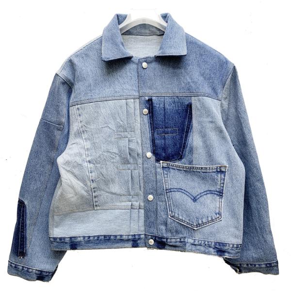 SALE セール スリフティルック THRIFTY LOOK リメイクデニムジャケット DENIM ...