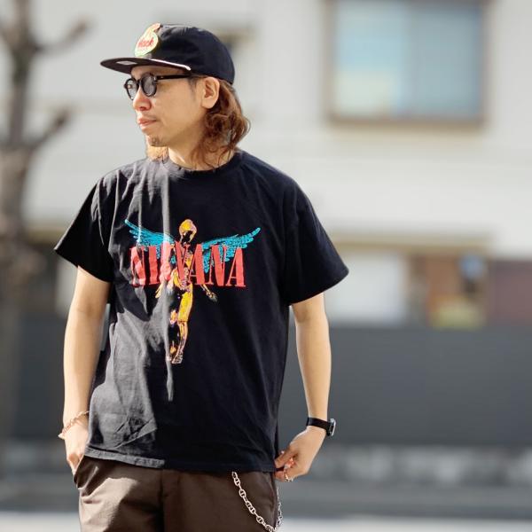 スリフティルック THRIFTY LOOK Tシャツ NIRVANA IN UTERO S/S TE...
