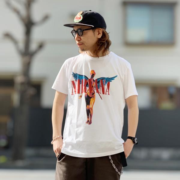 スリフティルック THRIFTY LOOK Tシャツ NIRVANA IN UTERO S/S TE...