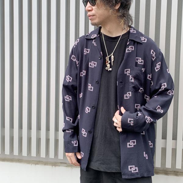 タウンクラフト TOWNCRAFT レーヨンシャツ ATOMIC PRINTED LOOP COLL...
