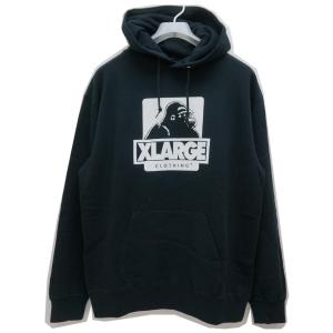 エクストララージ XLARGE パーカー OG PULLOVER HOOD SWEAT ブラック 黒 BLACK 01193211｜mr-vibes