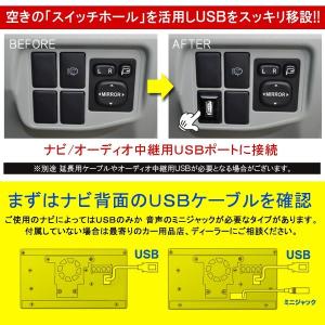 コペン LA400K USBポート 車 埋め込...の詳細画像2