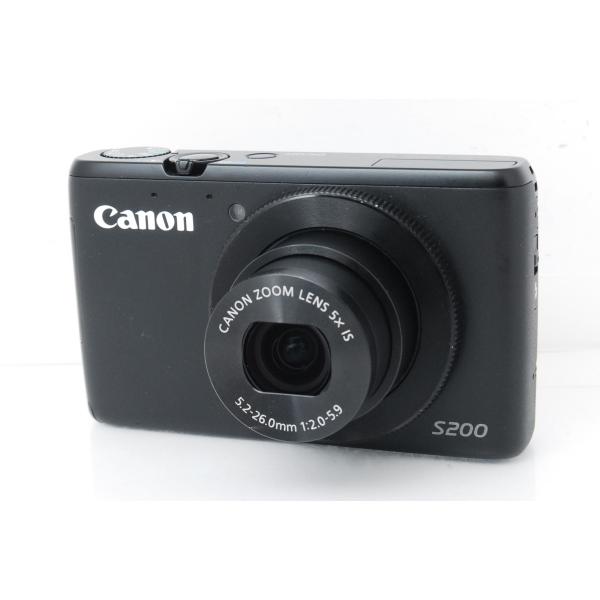 Canon キヤノン PowerShot S200 ブラック