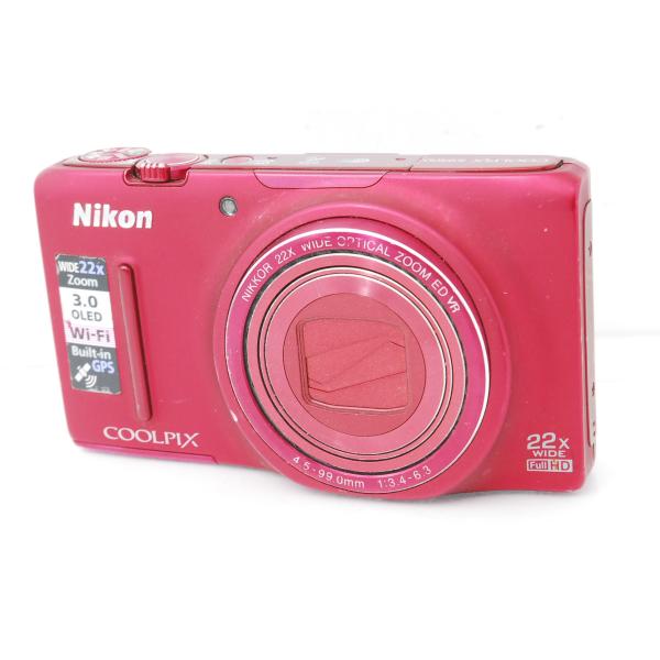 Nikon ニコン COOLPIX S9500 ヴェルヴェットレッド