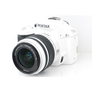 PENTAX ペンタックス K-x ホワイト レンズキット SD32GB付き