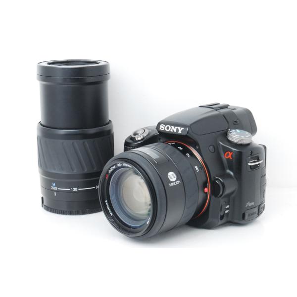 SONY α55 ダブルズームキット 16GBSDカード付き スマホ転送