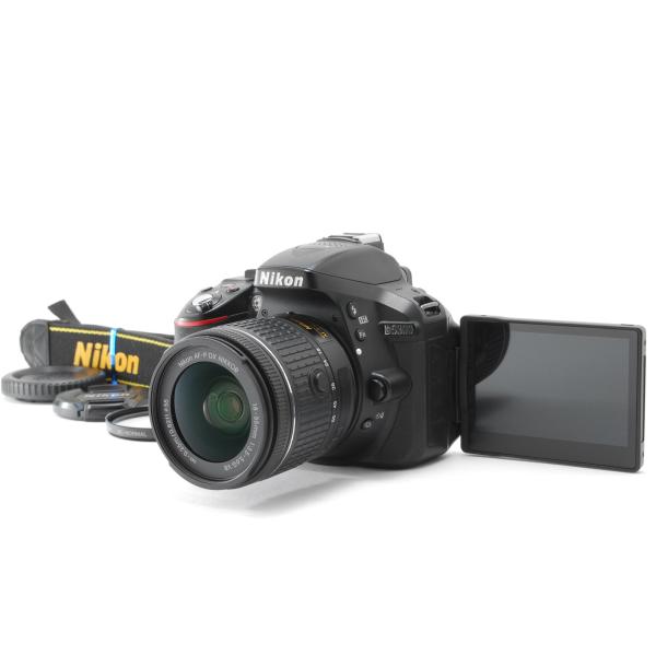 Nikon D5300 レンズキット 32GBSDカード付き ショット数4367回 ニコン