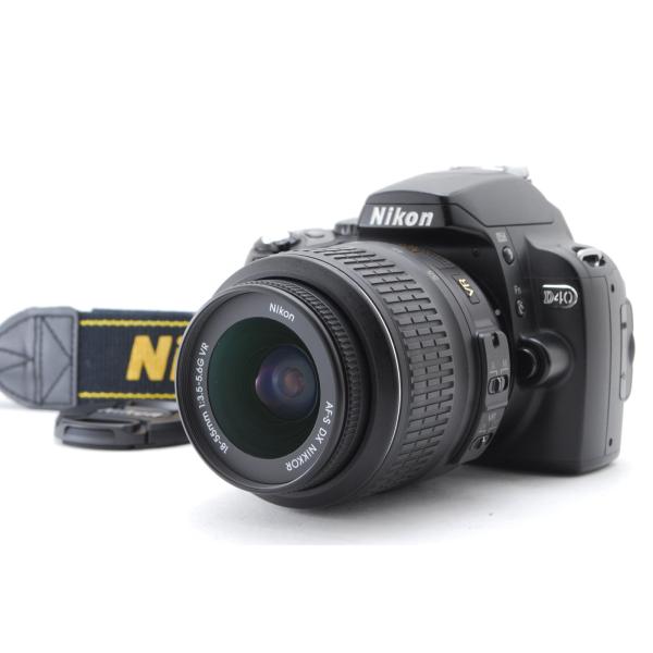 Nikon ニコン D40 レンズキット 新品SD32GB付き iPhone転送 ショット数7003...