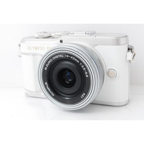 OLYMPUS オリンパス E-PL9 ホワイト レンズキット 32GBSDカード付き、ショット数2...